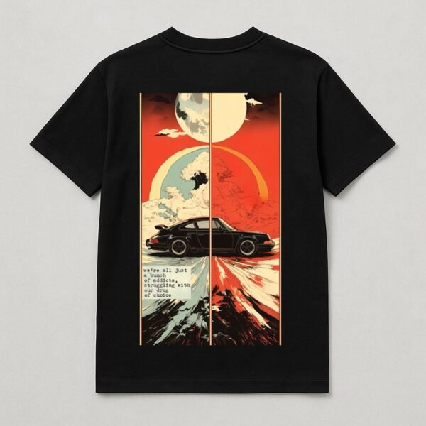 Dual Horizon Half-Sleeve Tee