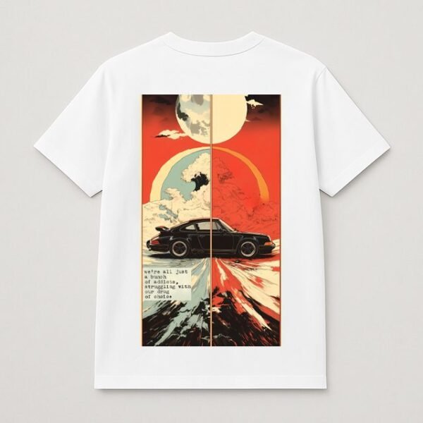 Dual Horizon Half-Sleeve Tee