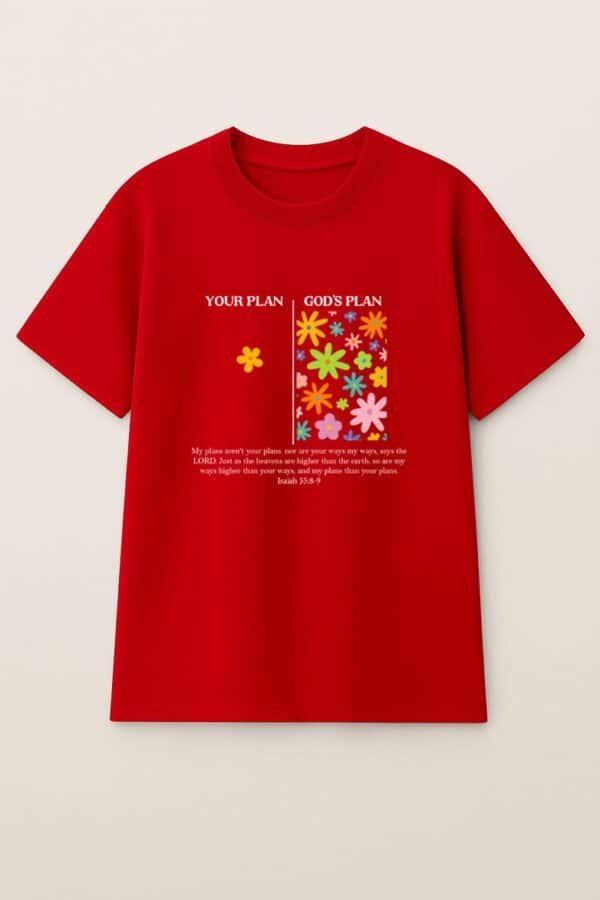 Flower of Faith Oversized Tee