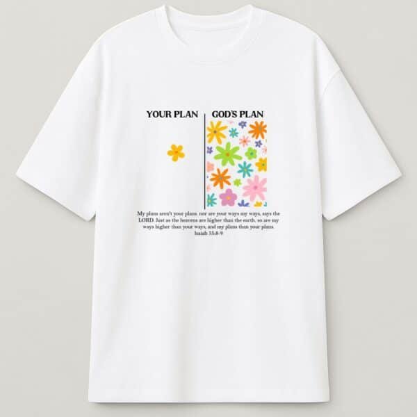 Flower of Faith Oversized Tee
