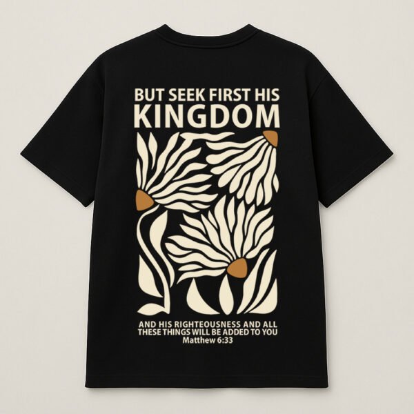 Bloom in Faith Oversized Tee