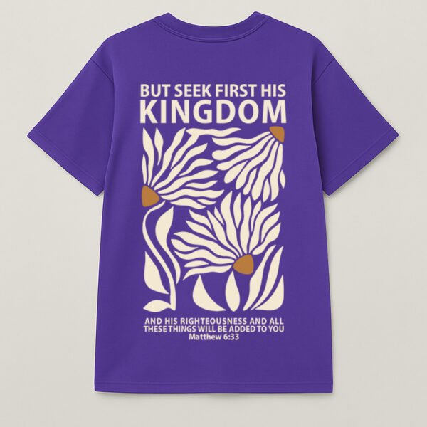 Bloom in Faith Oversized Tee