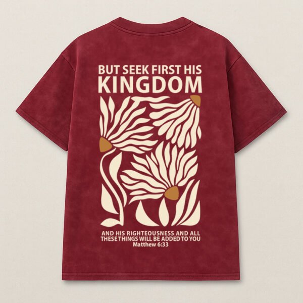 Bloom in Faith Oversized Tee