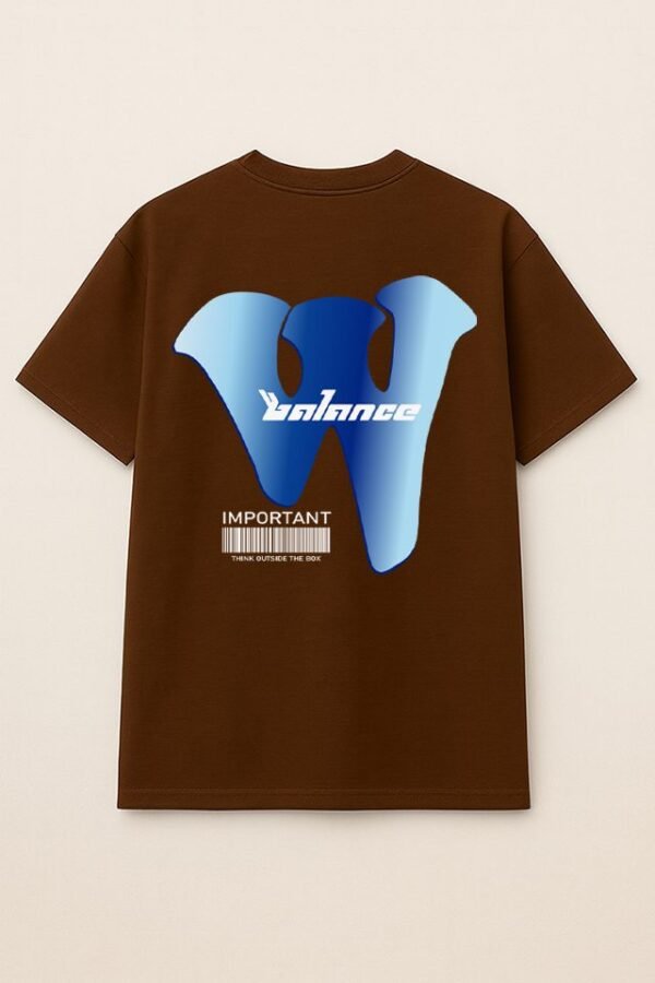 Balance Series  Oversized– W Edition Tee