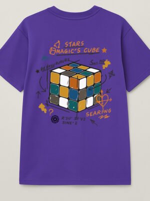 Puzzle Head Oversized Tee