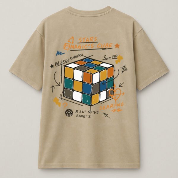 Puzzle Head Oversized Tee