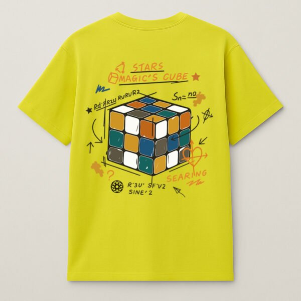 Puzzle Head Oversized Tee