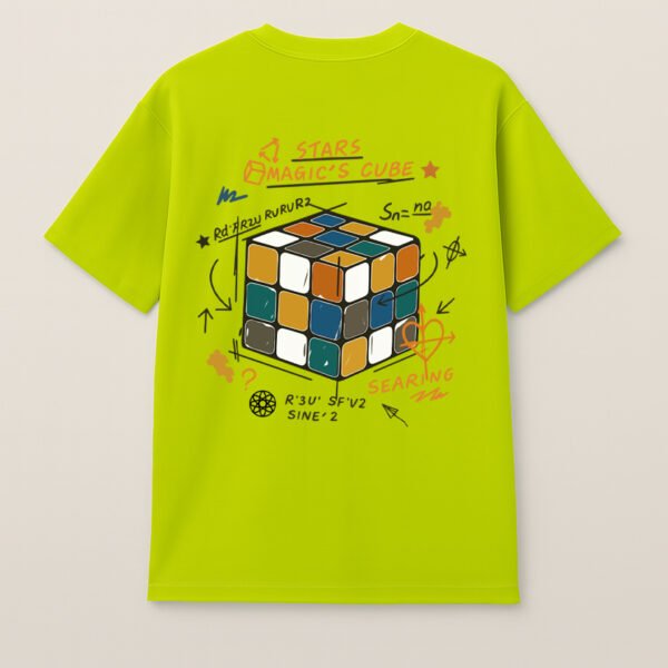Puzzle Head Oversized Tee