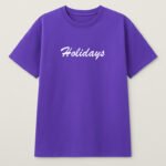 Vintage Holiday Oveesized Tee