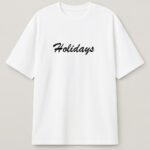 Vintage Holiday Oveesized Tee