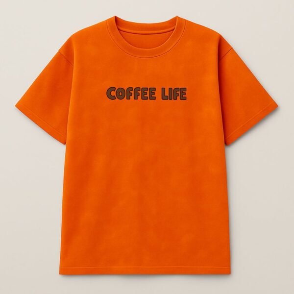 Morning Roast Graphic Oversized Tee
