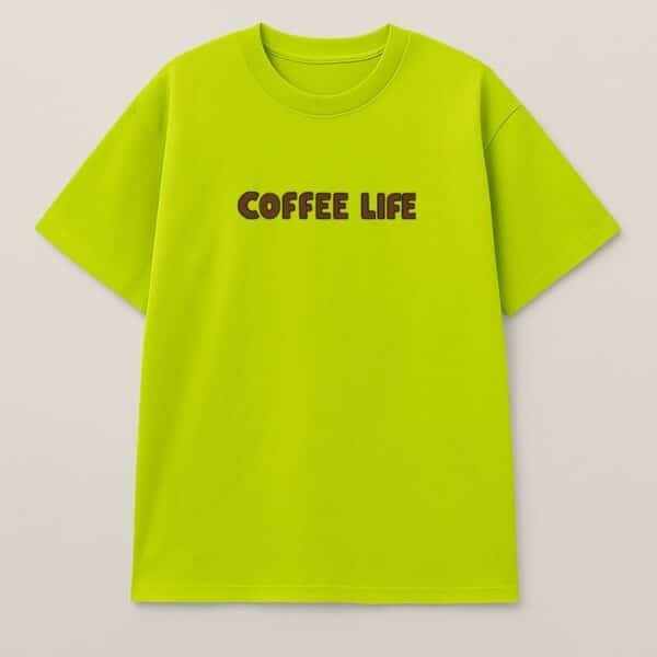 Morning Roast Graphic Oversized Tee