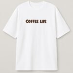 Morning Roast Graphic Oversized Tee