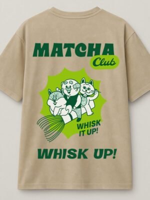 Matcha Club Oversized Tee