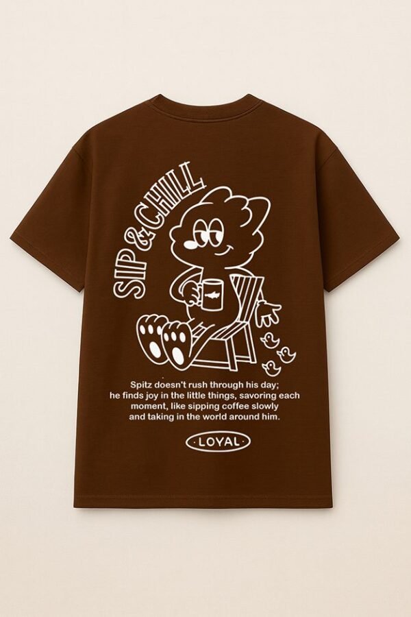 Sip & Chill Oversized Tee